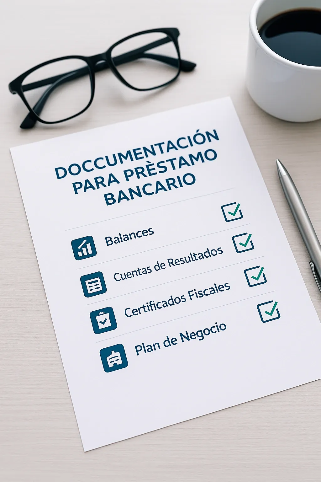 Documentación financiera empresarial