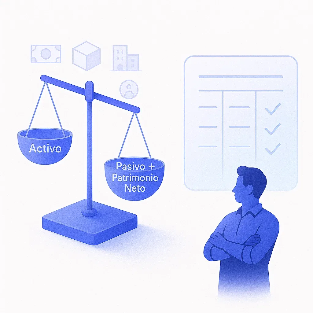 Dashboard financiero mostrando análisis de ratios y alertas de balance