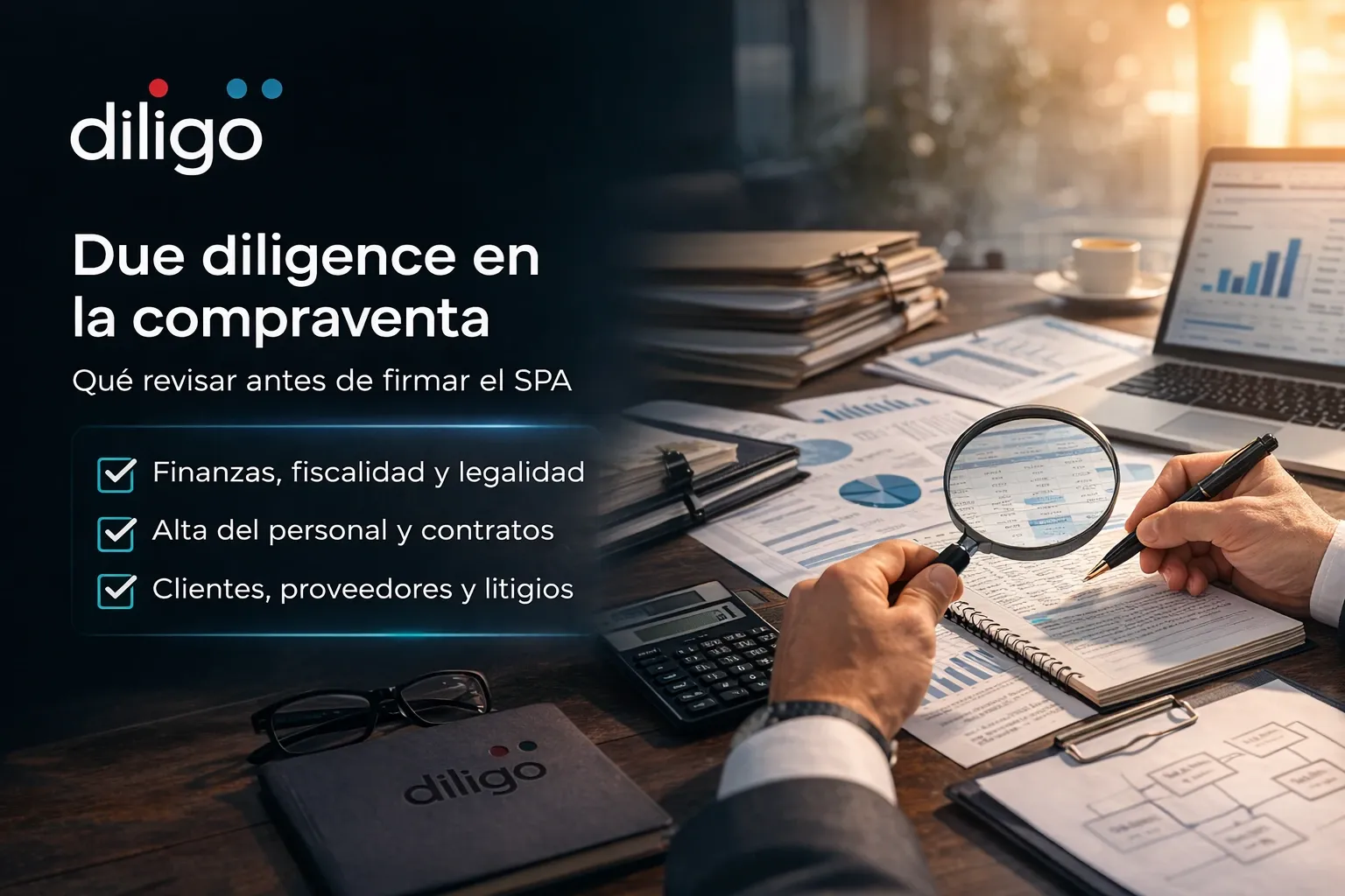 Revisión de documentación y due diligence en la compraventa de empresas en España