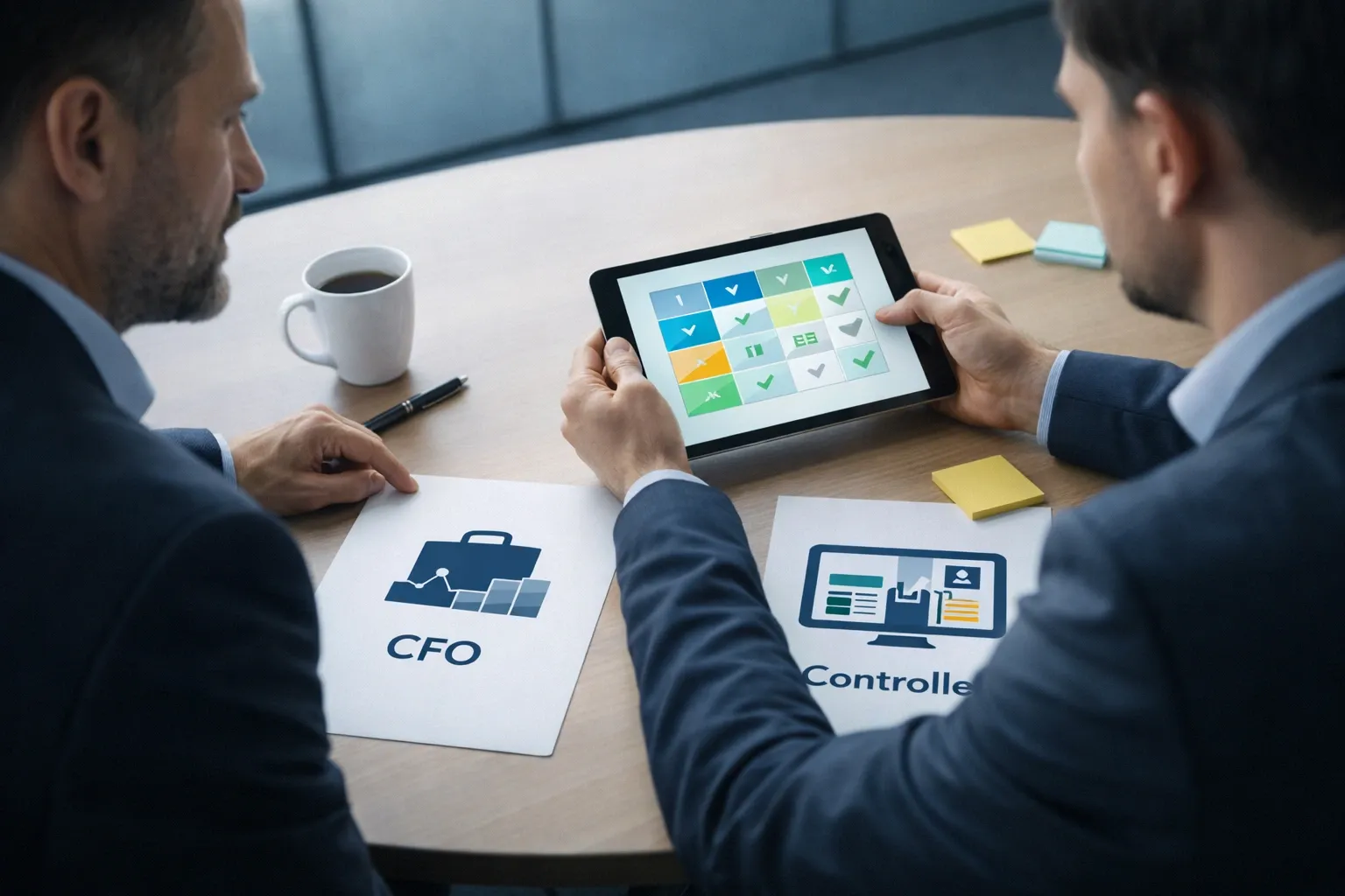 Estructura del departamento financiero en fase de crecimiento