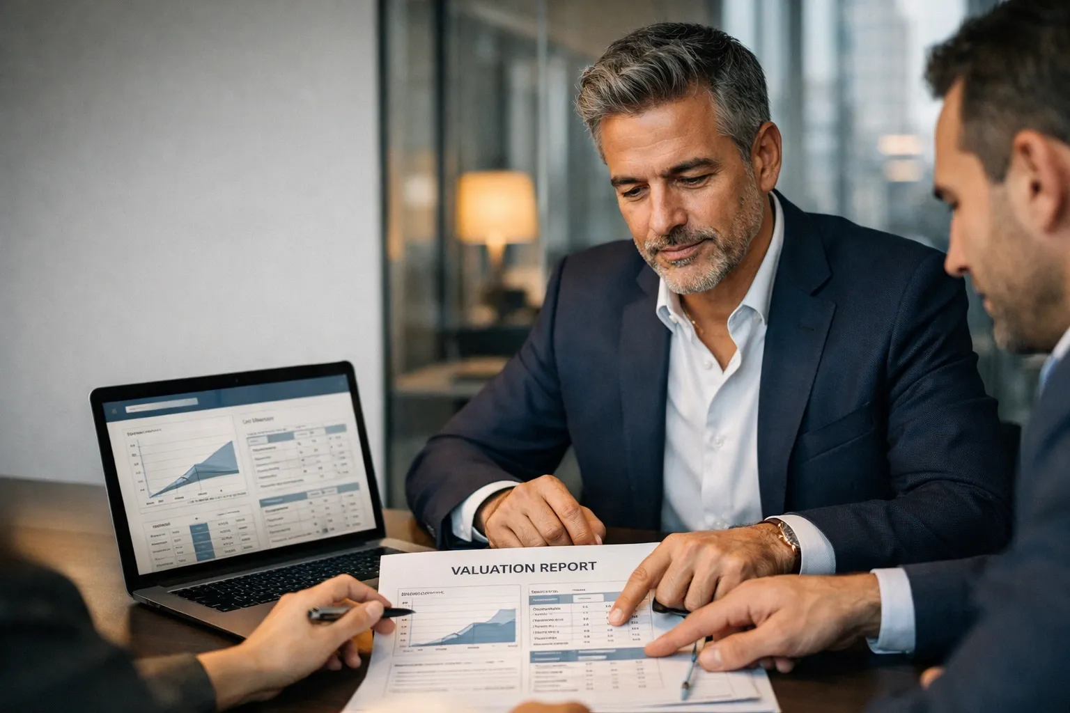 Planificación de sucesión empresarial y herencia con valoración profesional