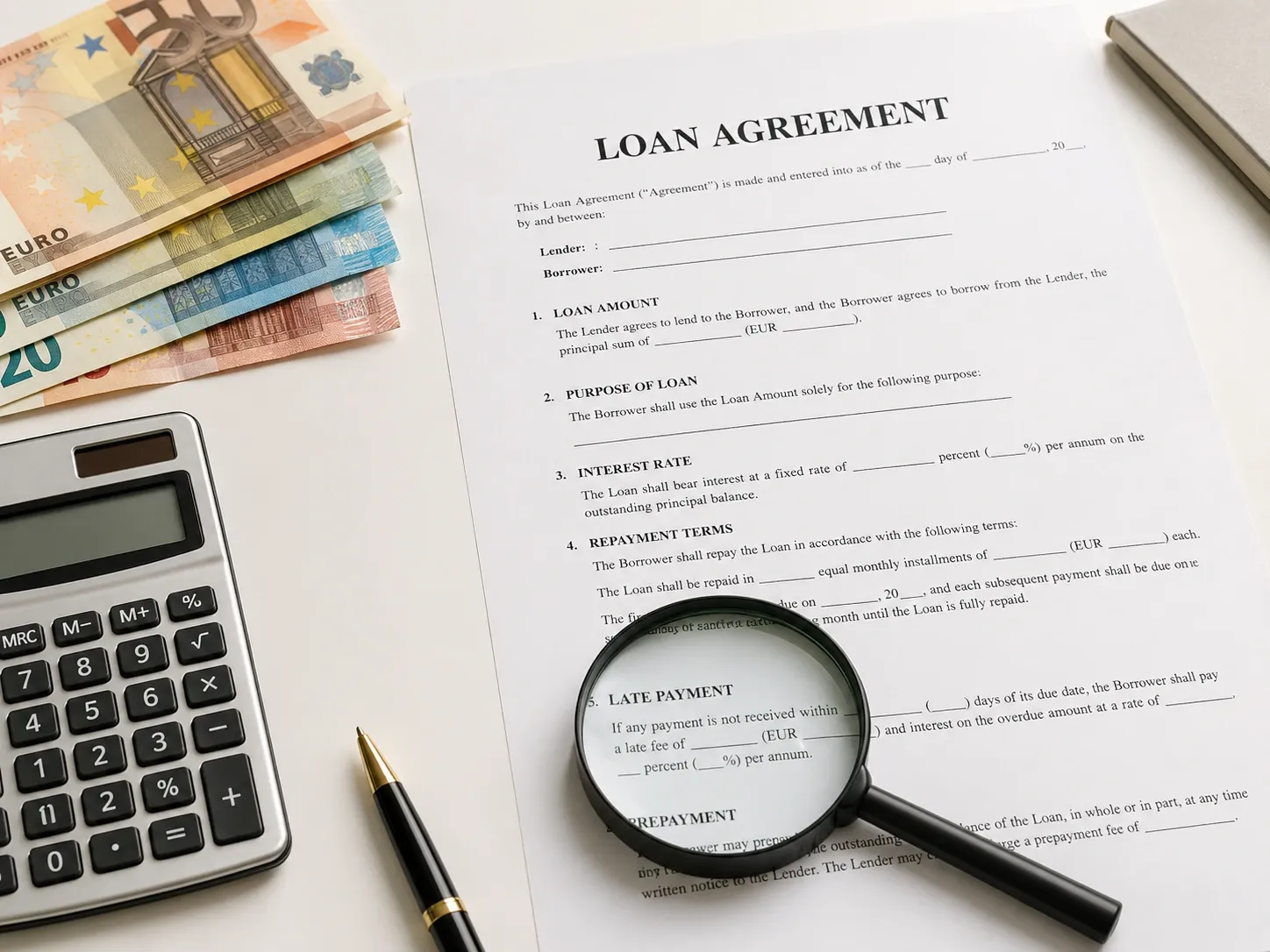 Estructura y términos clave del venture debt